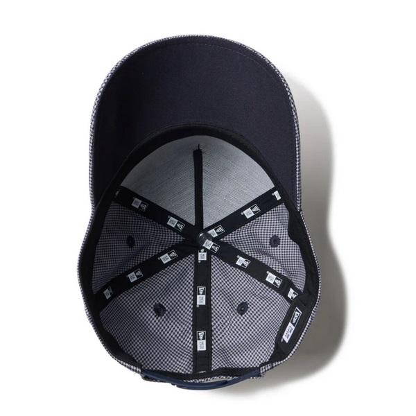ニューエラ ゴルフ キャップ 9FORTY AFrame On Par Houndtooth ハウンズトゥース ネイビー NEW ERA