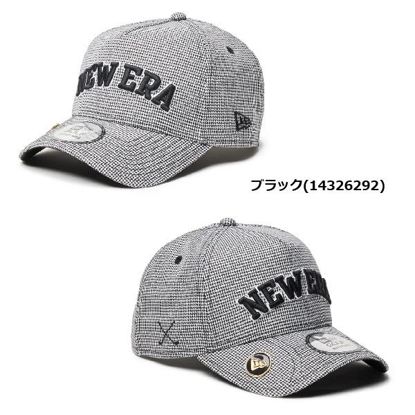 ニューエラ ゴルフ キャップ 9FORTY AFrame On Par Houndtooth ハウンズトゥース ブラック NEW ERA