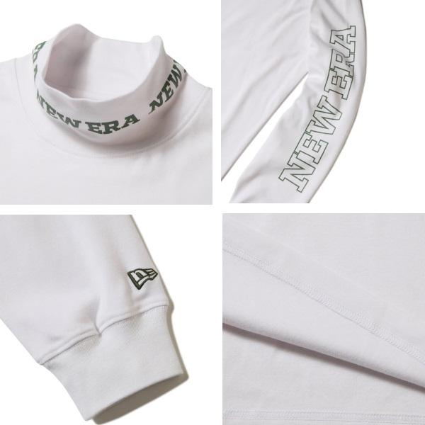 【NEW ERA正規品】2025新作長袖 ハイカラー Tシャツ14326418 t-14326418-s-new-era-