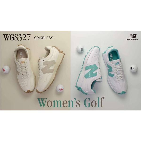 ニューバランス ゴルフシューズ 327 v1 SL WM WGS327 スパイクレス レディース 日本正規品 New Balance Golf 2023年発売｜ignet2018｜02