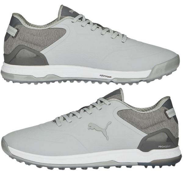 Puma ゴルフシューズ グレー Puma ゴルフシューズ グレー/グリーン - メルカリ