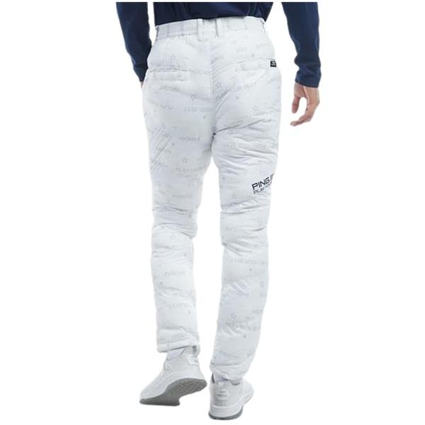 PING CROSS MOVING ゴルフパンツ ホワイト PING（ピン） ゴルフ メンズ クロスムービング 中綿 ロングパンツ PING