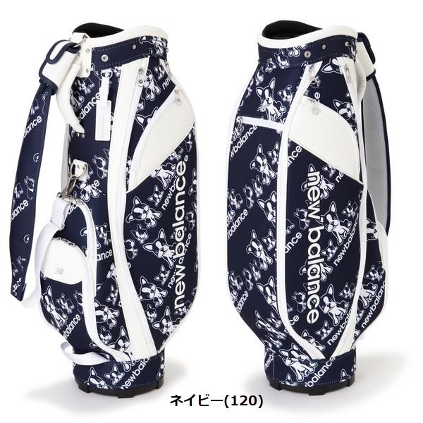 New Balance Golf ニューバランス ゴルフ キャディバッグ 総柄 New Balance Golf ニューバランス ゴルフ キャディバッグ 総柄