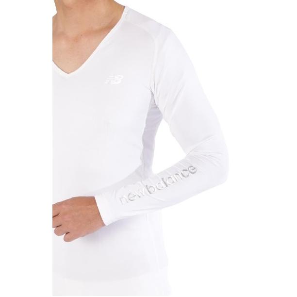 サイズ：2 NEW BALANCE GOLF ニューバランス 2024年モデル 長袖インナーTシャツ メッシュ切替  ホワイト系 [240101501727] ゴルフウェア レディース ストスト サイズ：2 NEW BALANCE GOLF ニューバランス 2024年モデル 長袖