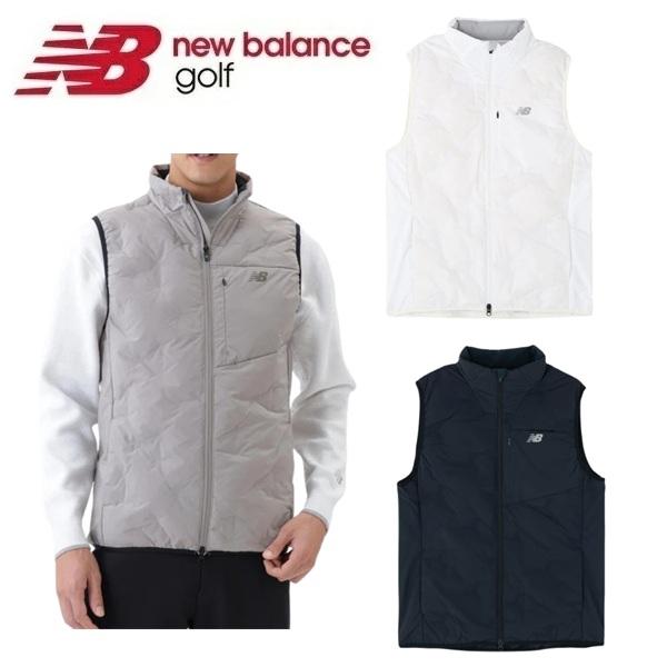 ニューバランス ゴルフ メンズ 撥水 ストレッチ ライトダウン フルジップ ベスト New Balance Golf 012-5258001 2025年秋冬モデル New Balance Golf（ニューバランスゴルフ） ニューバランス ゴルフ