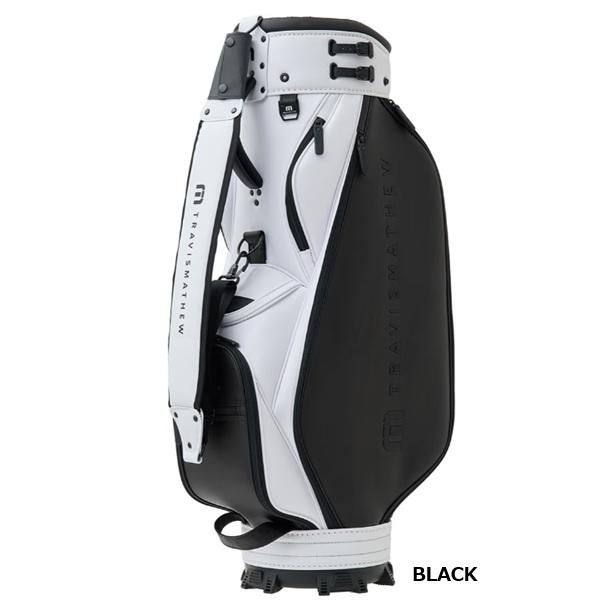 TravisMathew/トラビスマシュー キャディバッグ８型【ブラック】新品！ 新作キャディバッグ入荷】TRAVISMATHEW トラヴィスマシュー | ゴルフ5