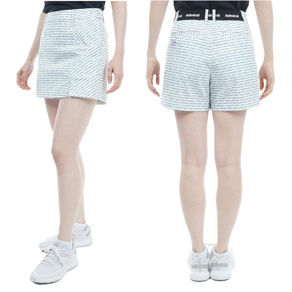 Admiral キュロット Admiral Golf アドミラル ゴルフ レディース 2WAY ストレッチロゴ
