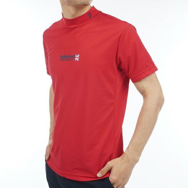 【ADMIRAL GOLF】モックネック 総柄デザイン メンズM UJモックネックシャツ ADMA509 – ADMIRAL