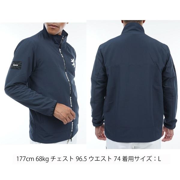Admiral Golf アドミラル ゴルフ メンズ プリントファスナー