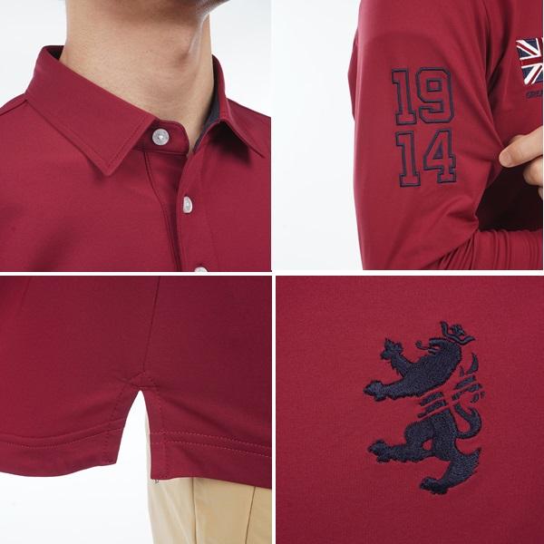 アドミラル 長袖 Mサイズ Admiral Golf アドミラル ゴルフ メンズ フラッグ ロング