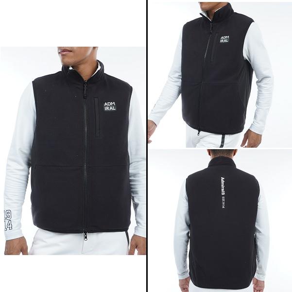 Admiral Golf アドミラル ゴルフ メンズ パデッド フリースコンビ