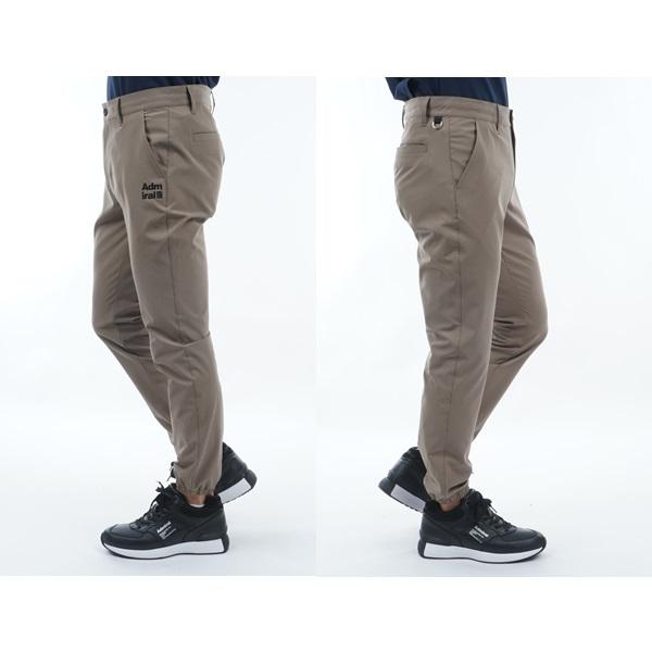 アドミラル ゴルフ メンズ バックディンプル テーパード イージーパンツ ADMIRAL GOLF ADMA437 2024年春夏モデル Admiral Golf（アドミラルゴルフ） アドミラル ゴルフ メンズ バック