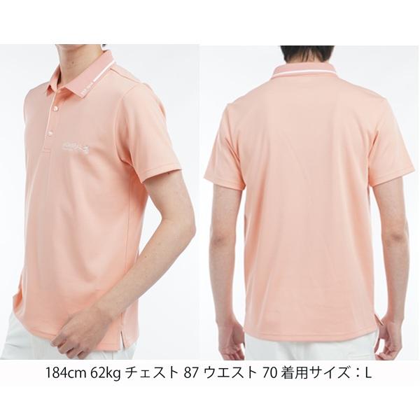 Admiral - 【新品】Admiral／アドミラル ゴルフ カラタッチワンポイントポロシャツ M Admiral Golf アドミラル ゴルフ メンズ カラタッチ 台襟付き