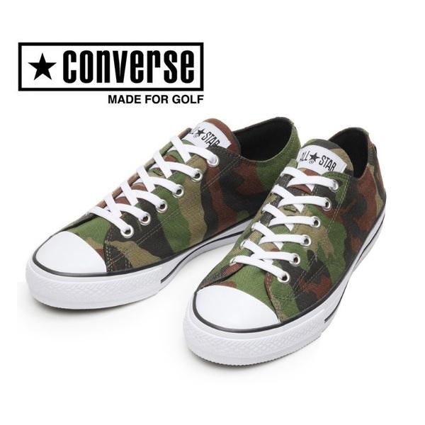 コンバース ゴルフシューズ スパイクレス オールスター カモ柄 迷彩 メンズ レディース ユニセックス ALL STAR GF CORDURA OX