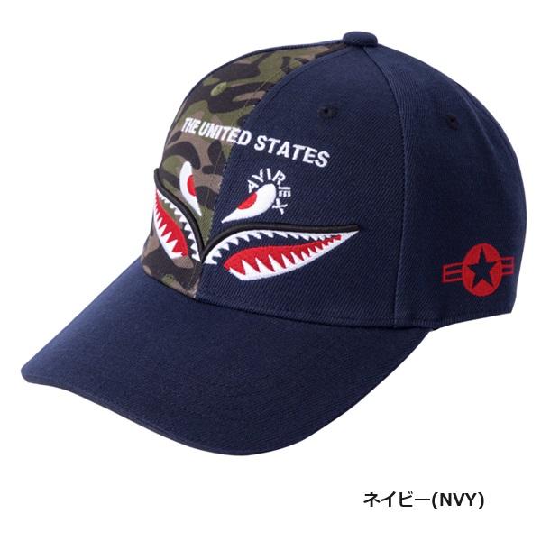 AVIREX（アヴィレックス） ゴルフ シャークマウス キャップ メンズ