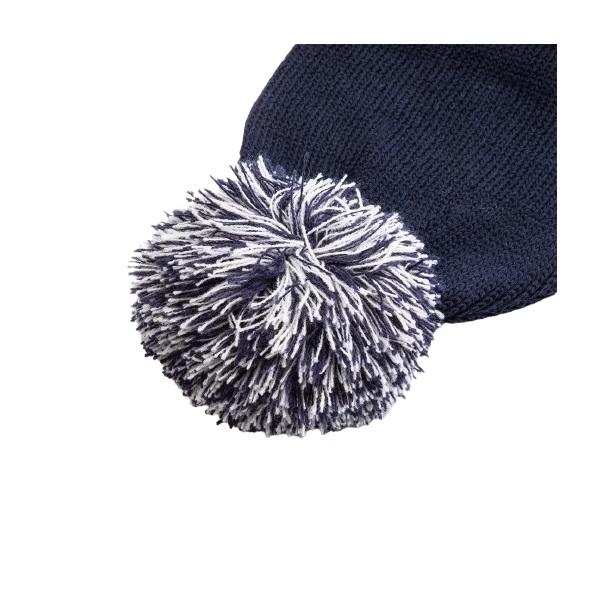 Callaway（キャロウェイ） ゴルフ ニット帽 梵天付きリブ編み