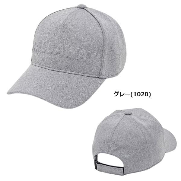 CLUBHAUS × Callaway コラボ　グレーキャップ Callaway キャロウェイ ゴルフ キャップ ロゴエンボスキャップ