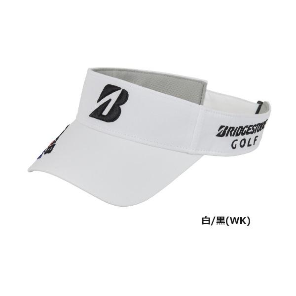 ブリヂストン ゴルフ バイザー プロモデルバイザー メンズ BRIDGESTONE GOLF CPG24B 2024新製品｜ignet2018｜02