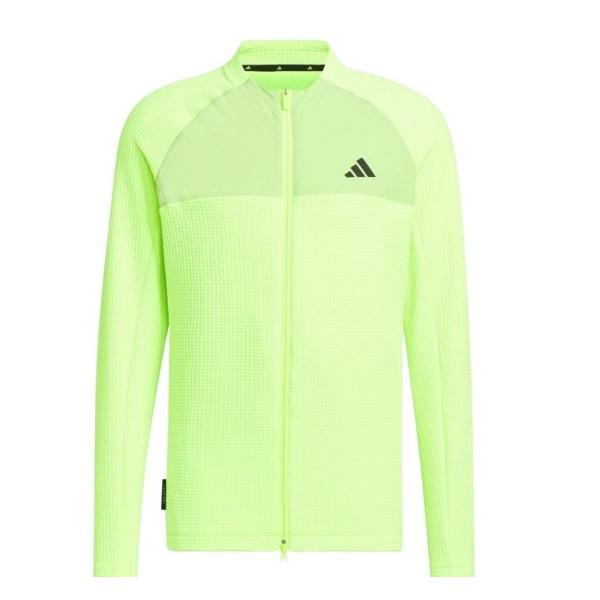 ADIDAS アディダス フード付き 中綿 ジャケット L イエロー ゴルフ ADIDAS アディダス フード付き 中綿 ジャケット L イエロー