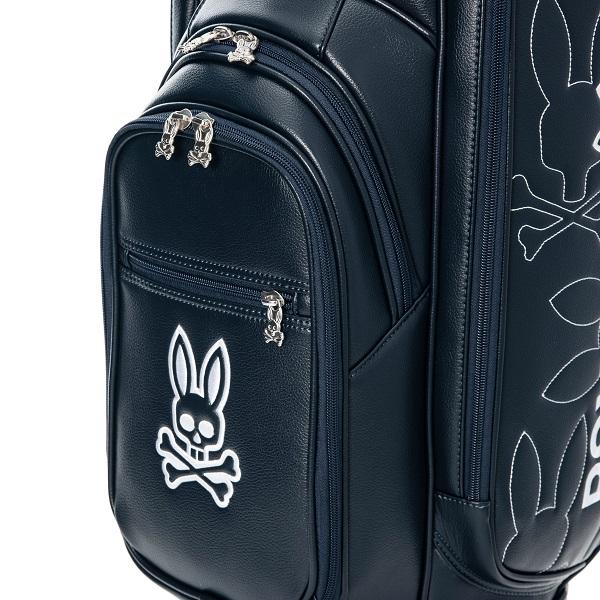 PSYCHO BUNNY キャディバッグ ブラック Amazon | サイコバニー（Psycho Bunny） キャディバッグ