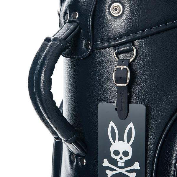 PSYCHO BUNNY キャディバッグ ブラック サイコバニー 2024年秋冬モデル ユニセックス BLACK SELECTION