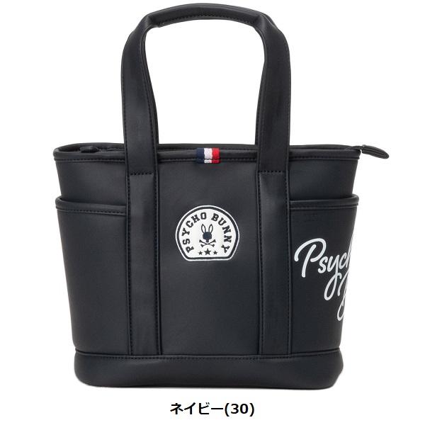 Psycho Bunny 2wayラウンドバッグ ネイビー Psycho Bunny サイコバニー ゴルフ ラウンドバッグ MONOGRAM