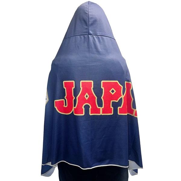 美品 LEZAX（レザックス） 侍ジャパン ゴルフ 極冷ポンチョ SJMC-6121