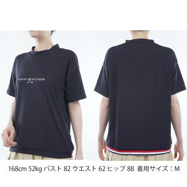 新品　トミーヒルフィガーゴルフ　モックネック　半袖シャツ　カットソー　XLサイズ トミー ヒルフィガー ゴルフ（TOMMY HILFIGER GOLF）（メンズ