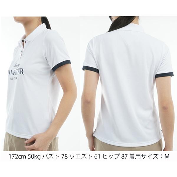 ゴルフウェア　トミー ヒルフィガー ゴルフ レディース クラシックロゴ 半袖 ポロシャツ THLA516 [2025年春夏モデル] TOMMY HILFIGER GOLF（トミー ヒルフィガー ゴルフ） トミー
