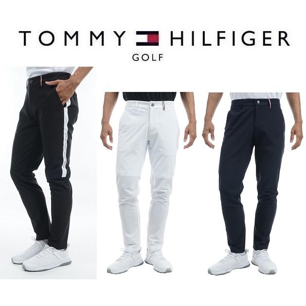 トミーヒルフィガー ゴルフ メンズ サイドロゴ テーパードパンツ TOMMY