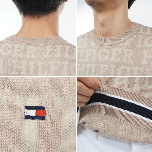 新品 トミーヒルフィガーゴルフ)クルーネックセーター TOMMY HILFIGER GOLF（トミー ヒルフィガー ゴルフ） トミー