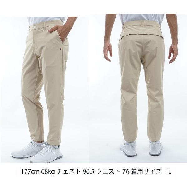   - [トミー ヒルフィガー ] ゴルフパンツ ベーシック テーパードパンツ 白 TOMMY HILFIGER GOLF トミーヒルフィガー ゴルフ メンズ