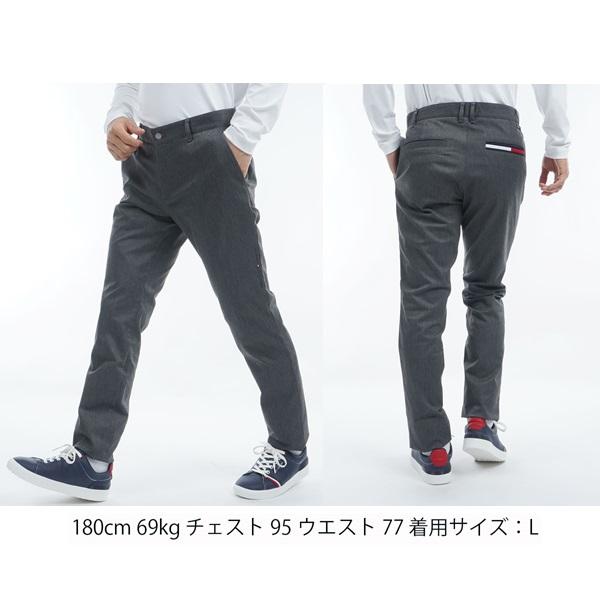 トミーヒルフィガー ゴルフ メンズ ベーシック テーパードパンツ   GOLF THMA455 2024年秋冬モデル TOMMY HILFIGER GOLF（トミー ヒルフィガー ゴルフ） トミー
