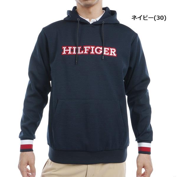 トミーヒルフィガーゴルフ   GOLF ゴルフウェア スウェット メンズ フロントロゴスウェットフーディー THMA457 TOMMY HILFIGER GOLF（トミー ヒルフィガー ゴルフ） トミー
