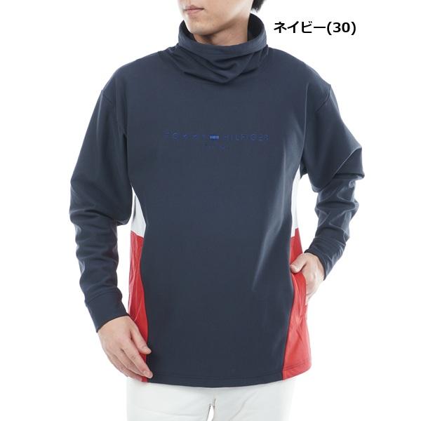 トミーヒルフィガー ゴルフ メンズ ネックウォーマー付 スウェットTOMMY HILFIGER  THMA583 2025年秋冬モデル | TOMMY HILFIGER GOLF | 03