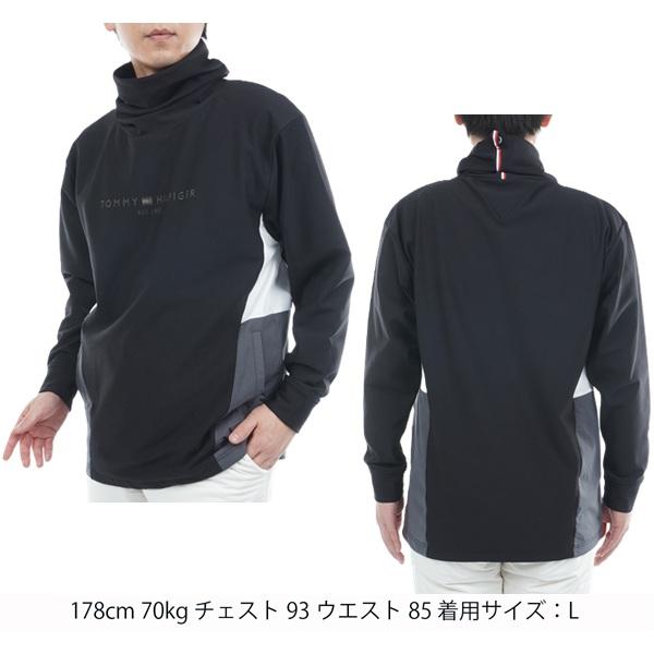 トミーヒルフィガー ゴルフ メンズ ネックウォーマー付 スウェットTOMMY HILFIGER  THMA583 2025年秋冬モデル | TOMMY HILFIGER GOLF | 06