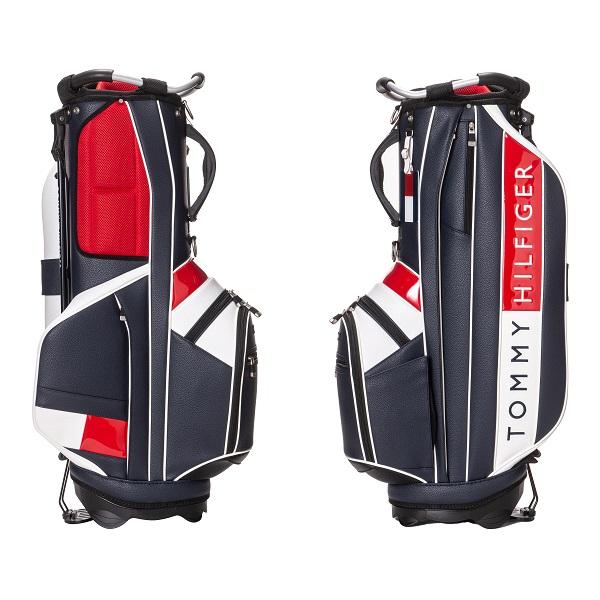 ラスト1個 新品★トミーヒルフィガー★スタンドキャディバッグ★47,300円 TOMMY HILFIGER（トミー・ヒルフィガー） スタンドキャディバッグ