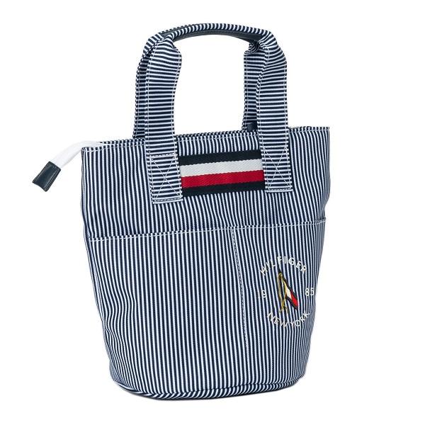 トミーヒルフィガー ゴルフ ラウンドバッグ ストライプ TOMMY HILFIGER THMG5STAの画像