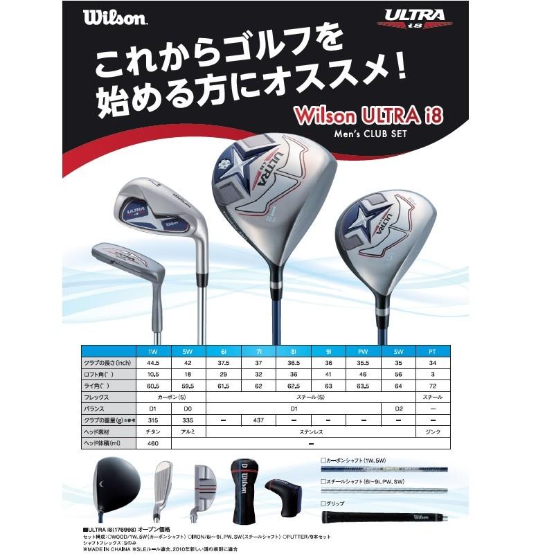 Wilson Staff ウィルソンスタッフ Ultra I8 ゴルフクラブセット 9本セット 1w 5w I 6 9 Pw Sw Pt 初心者向け メンズ 日本正規品 19年モデル Ultrai8 Ig Net Golf Yahoo 店 通販 Yahoo ショッピング
