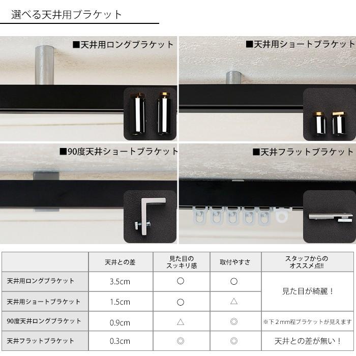 大人気 カーテンレール 天井付けセット アイアン ADIUMシリーズ MINIMALIST ミニマリスト 2〜3mまで 【C1984843478】(10175円)