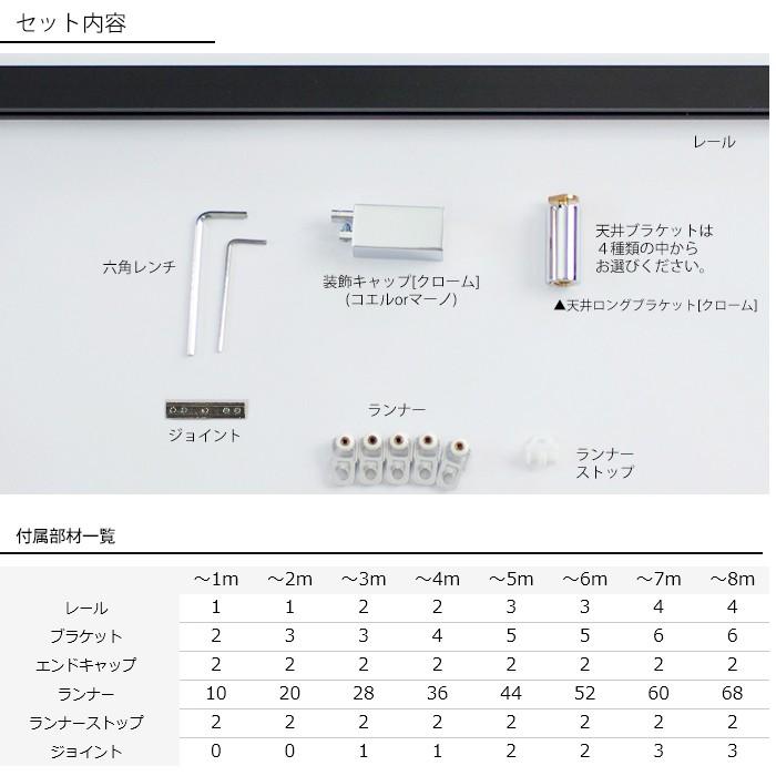 大人気 カーテンレール 天井付けセット アイアン ADIUMシリーズ MINIMALIST ミニマリスト 2〜3mまで 【C1984843478】(10175円)