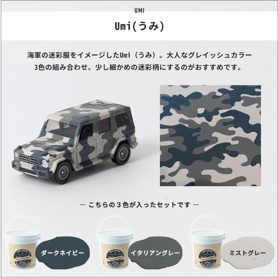 車塗料 水性塗料 自動車塗料 全塗装 刷毛 ローラー 艶消し 塗料 自分で diy Dippin'Paint カーペイント オールドミリタリー 2kg×3色セット JQ｜igogochi｜11