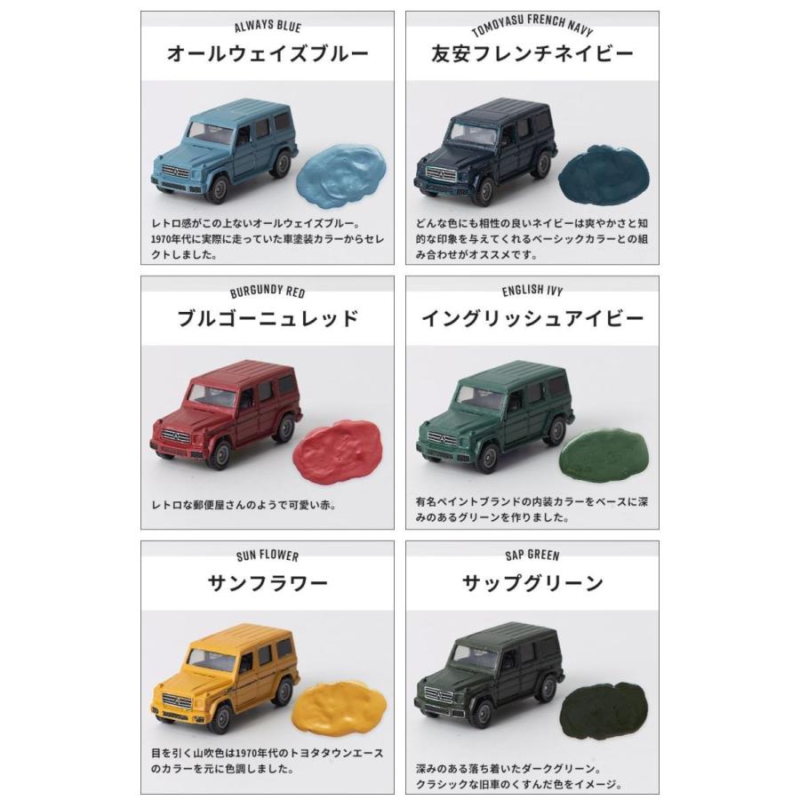 塗料 水性塗料 つや消し 自動車塗装 全塗装 刷毛 ローラー 艶消し塗料 ペンキ 車 塗装 Dippin'Paint カーペイント モードトレンド 1kg 全35色 JQ|igogochi|06