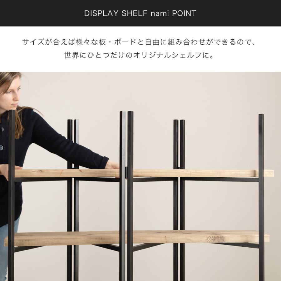 アイアン　オープンシェルフ　アイアンシェルフ　ラック　棚　折り畳み 新商品‼️手作りアイアン家具 アイアンシェルフ折り畳みラック 西海岸