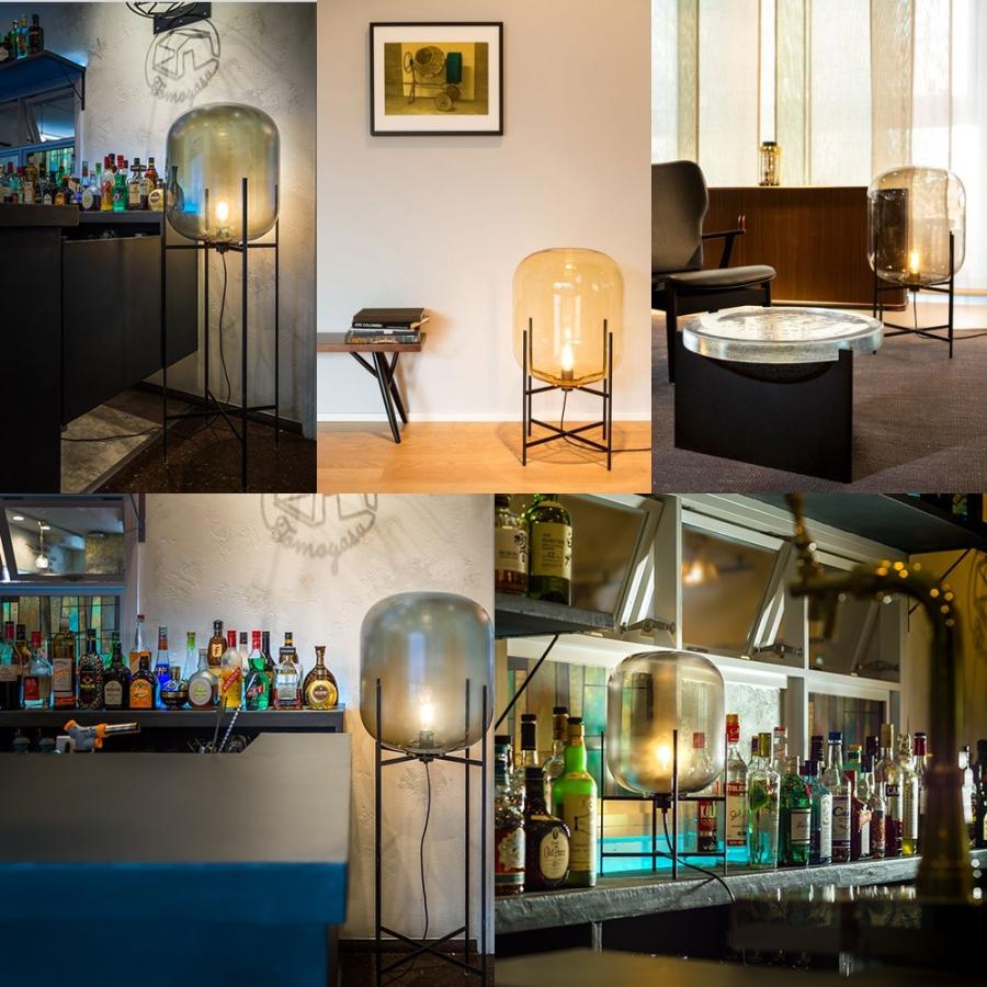 ✨美品✨メデューサ ランプ ライト ホワイト 照明 リビング オフィス