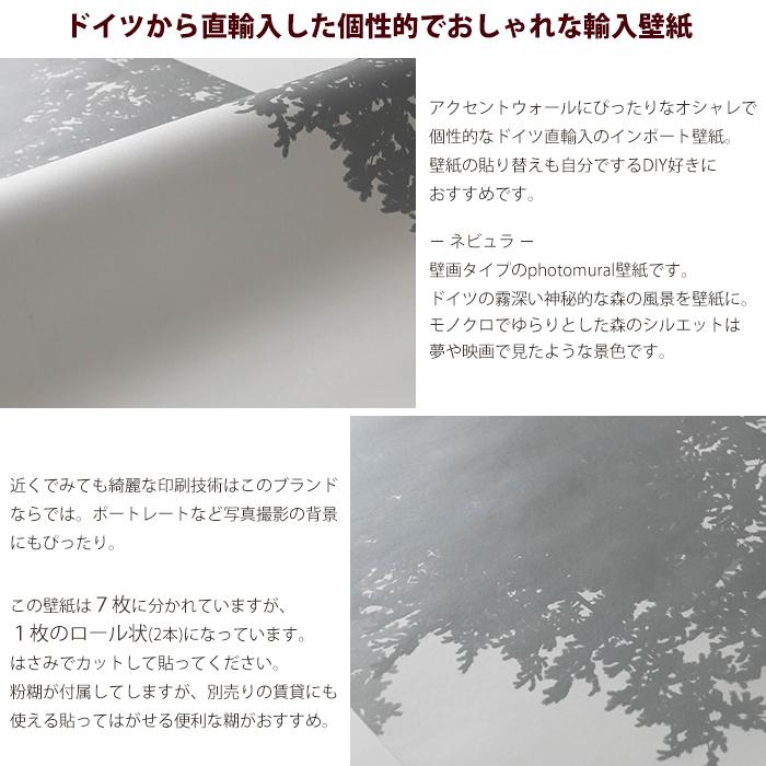 壁紙 森 モノクロ 張り替え 自分で Diy おしゃれ クロス 輸入壁紙 ネビュラ X7 1021 フリース製 Csz Kger094 Diy 壁床窓インテリア内装イゴコチ 通販 Yahoo ショッピング