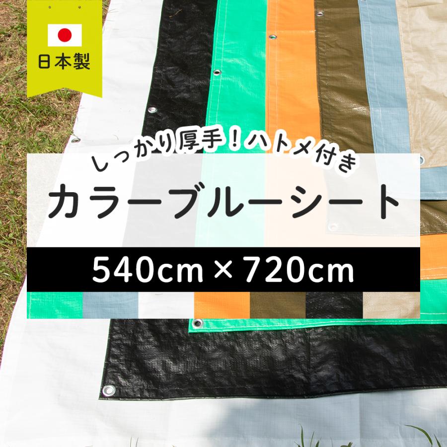 ブルーシート カラー 色 防水 厚手 大型 ビニールシート キャンプ