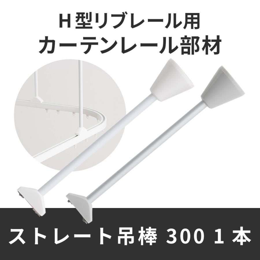カーテンレール 吊り棒 吊り金具 病院用 病室 医療用 H型リブレール
