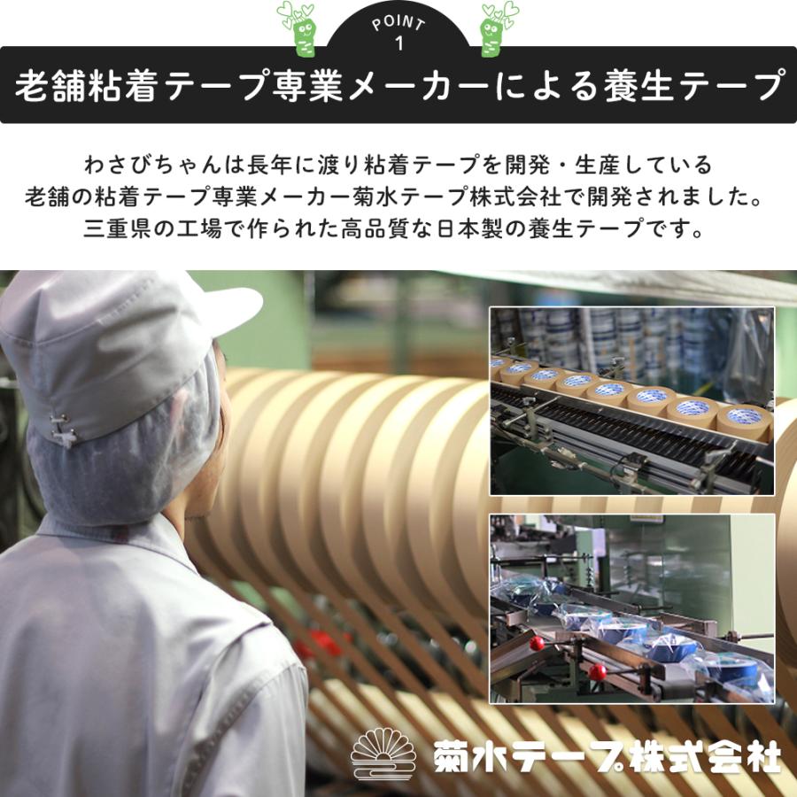 養生テープ 剥がし跡 きれい 切りやすい マスキングテープ 緑 低臭
