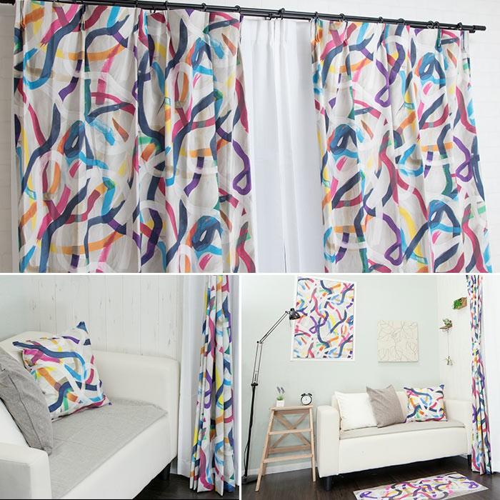 ５５ 以上節約 カーテン Okc5 1枚 サイズオーダー巾251 300cm 丈50 100cm めとろぽりす Yh955 北欧 インポートカーテン ドレープカーテン 丈サイズ Pathwaysfl Org